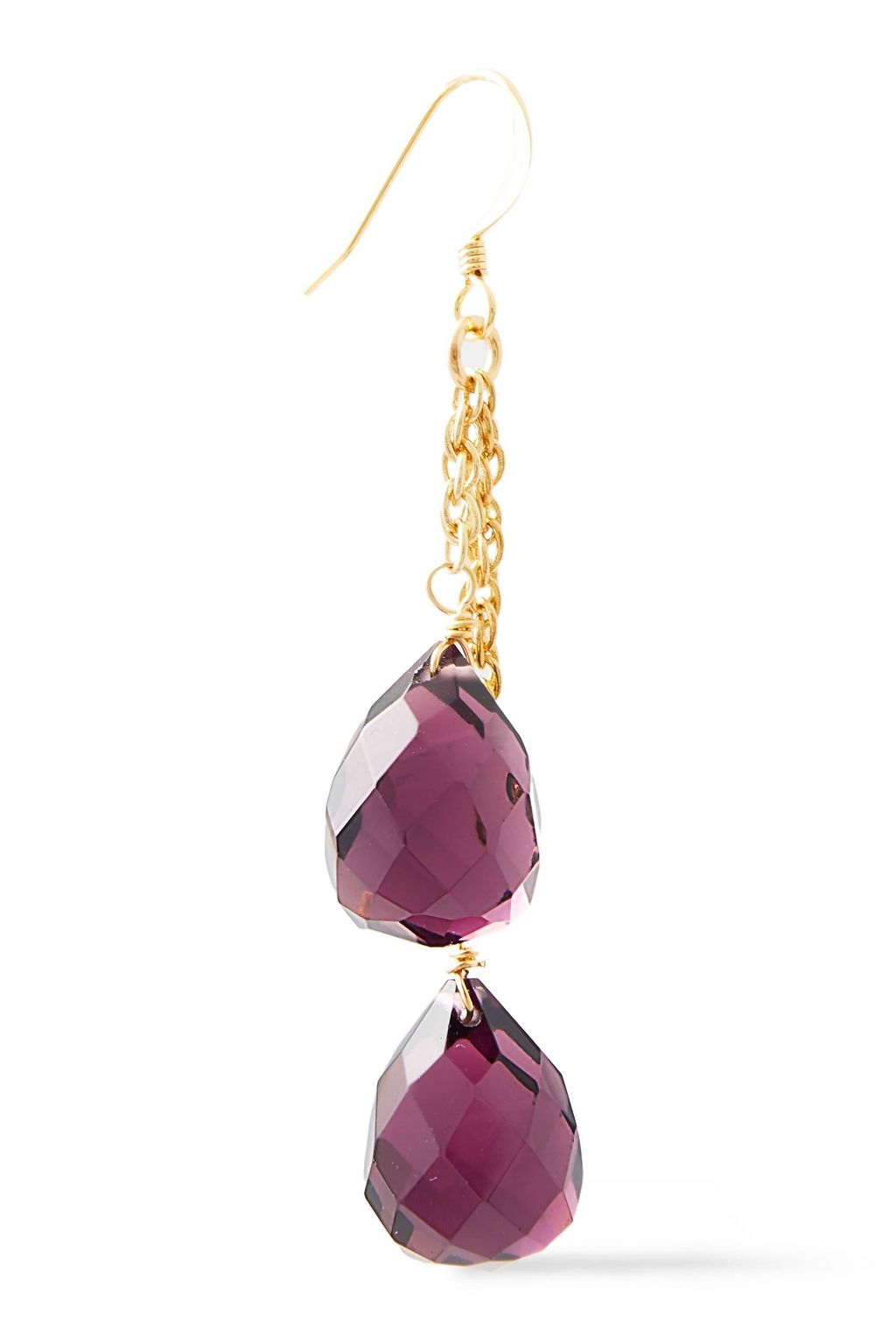 KENNETH JAY LANE Gold-plated bead earrings