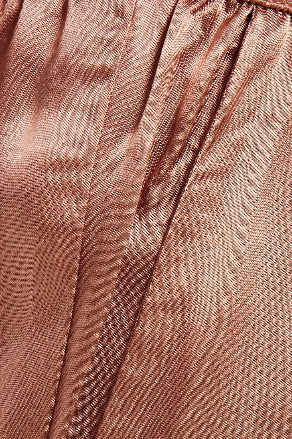 ENZA COSTA Satin wide-leg pants