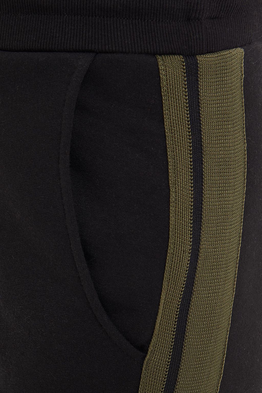 TWENTY MONTRÉAL Striped French cotton-blend terry track pants
