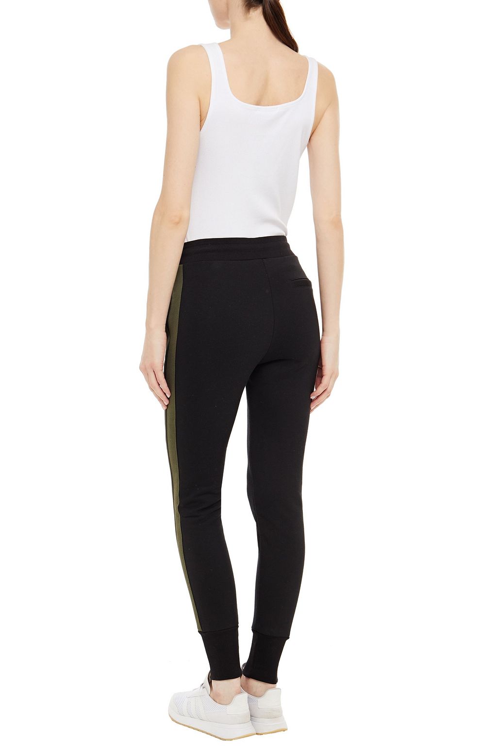 TWENTY MONTRÉAL Striped French cotton-blend terry track pants