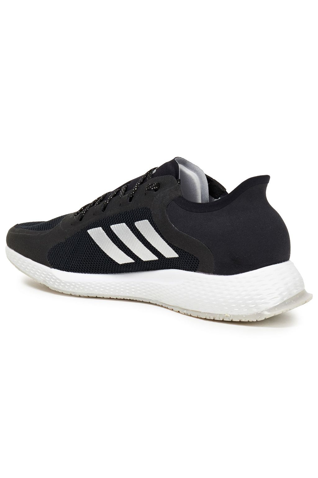 ADIDAS Focus Breathe In striped canvas and scuba sneakers