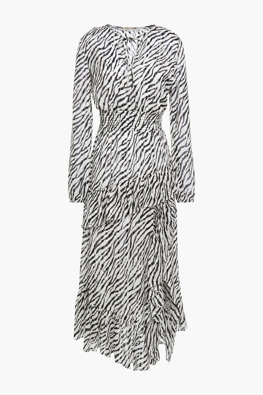 maje snake print dress