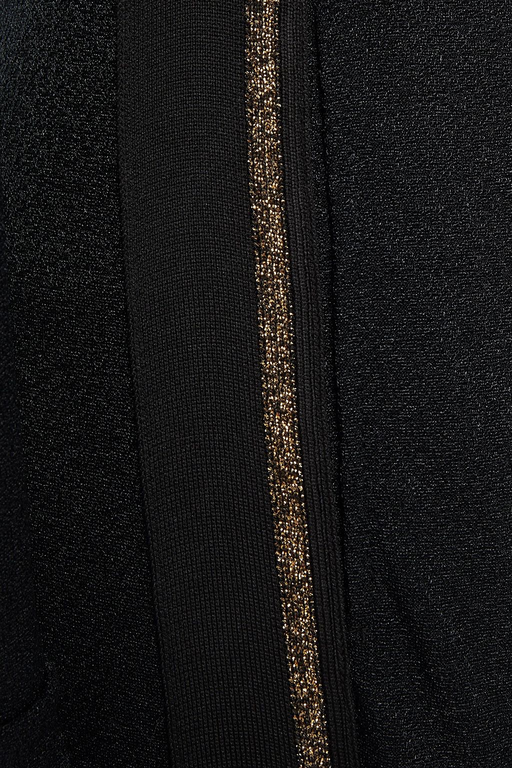 TWENTY MONTRÉAL Metallic jersey turtleneck jumpsuit