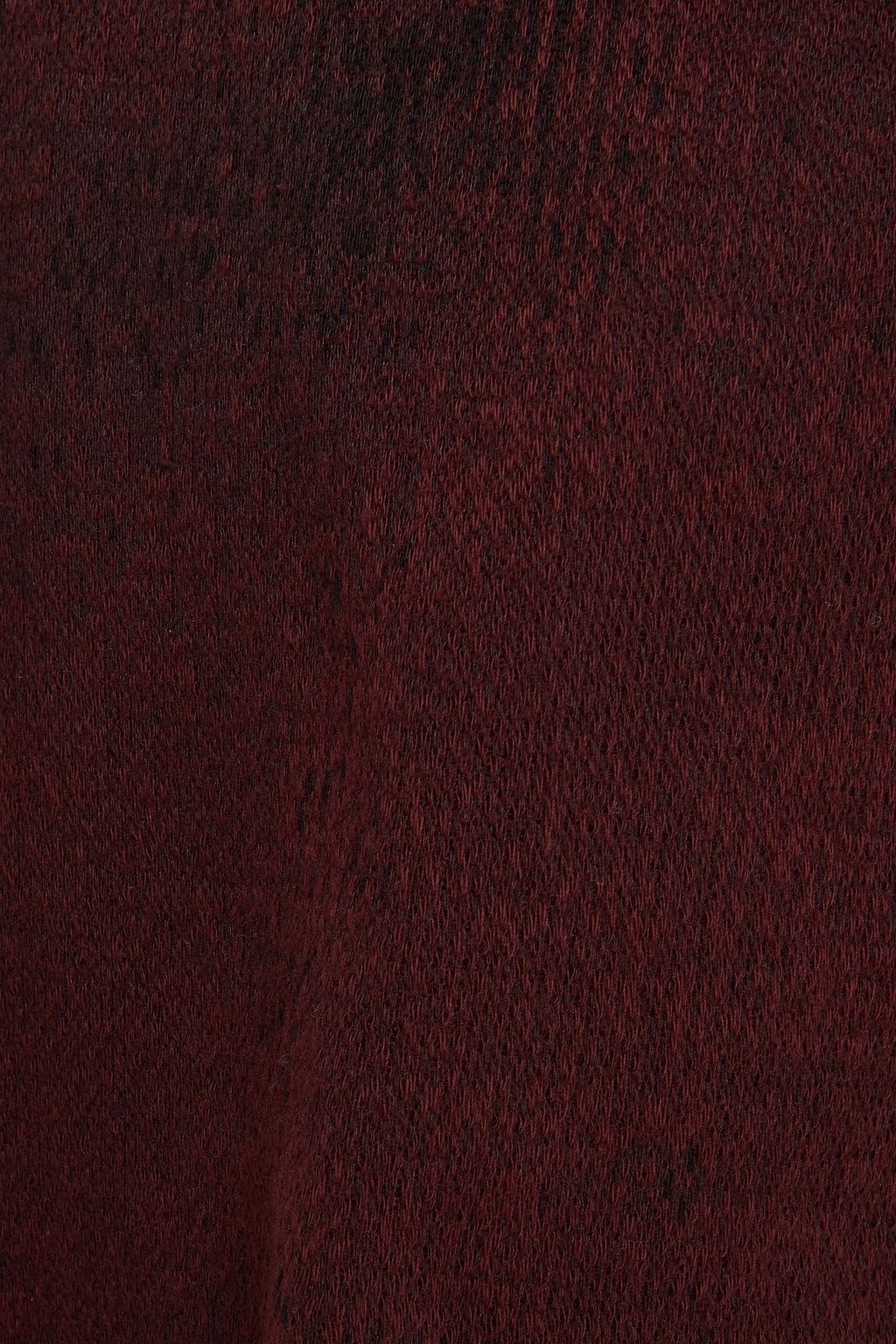 TWENTY MONTRÉAL Cropped jacquard-knit cotton-blend hoodie