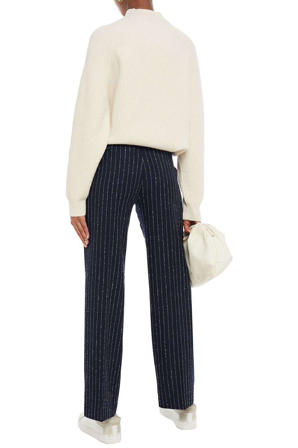 ACNE STUDIOS Pinstriped wool-blend straight-leg pants