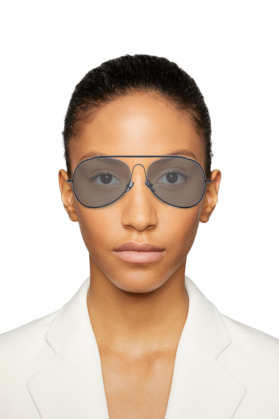 Aviator sunglasses Acne Studios Blue in Metal - 47215999