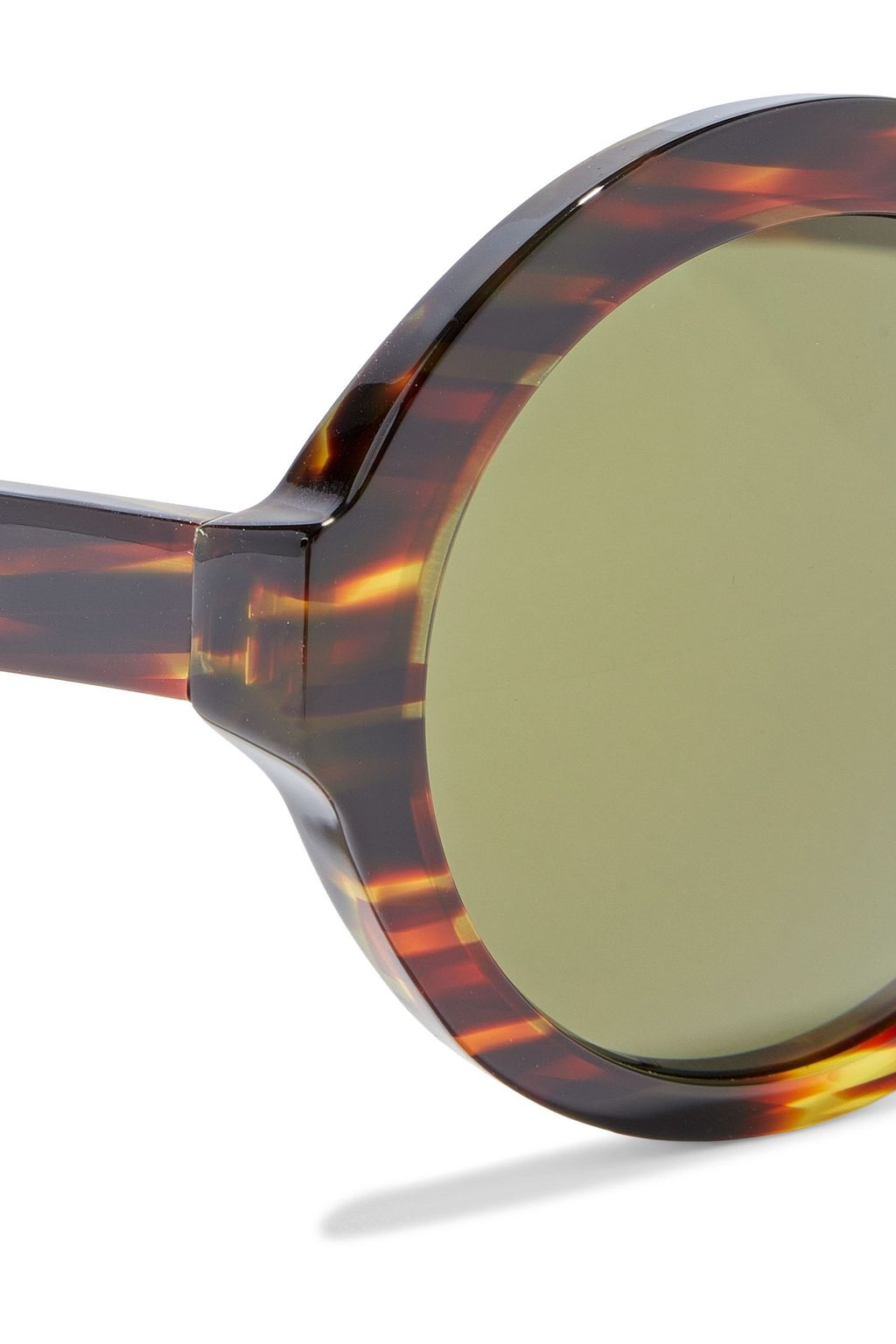 ACNE STUDIOS Round-frame tortoiseshell acetate sunglasses