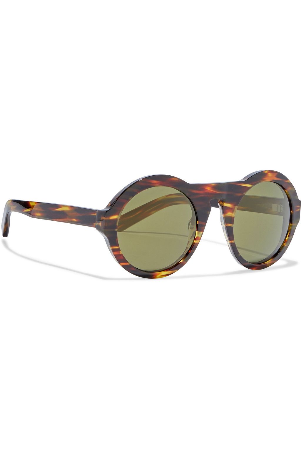 ACNE STUDIOS Round-frame tortoiseshell acetate sunglasses