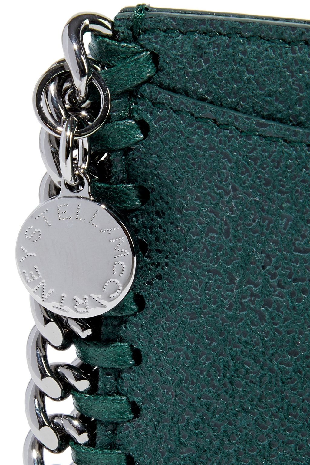 STELLA MCCARTNEY Falabella brushed cardholder