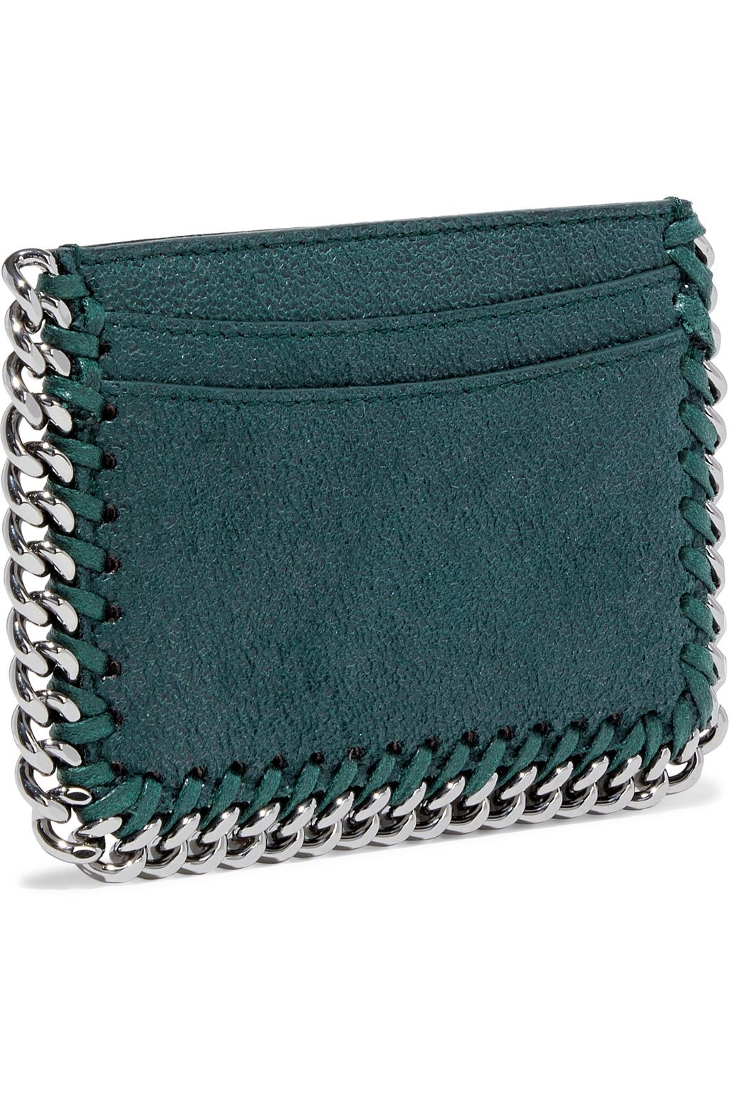 STELLA MCCARTNEY Falabella brushed cardholder
