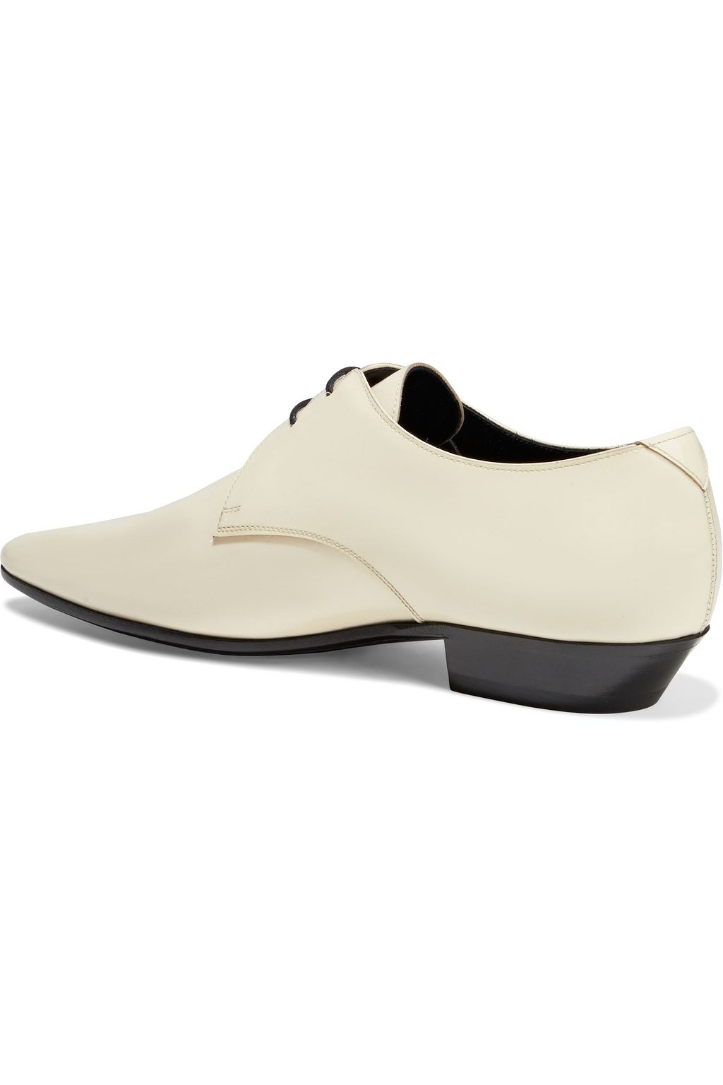 SAINT LAURENT Patent-leather brogues