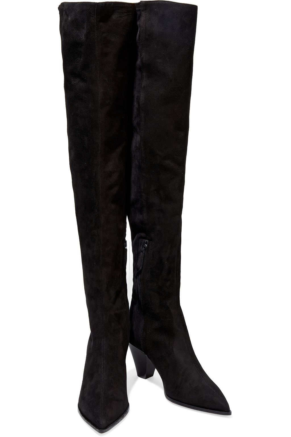 AQUAZZURA Shoreditch 70 suede thigh boots