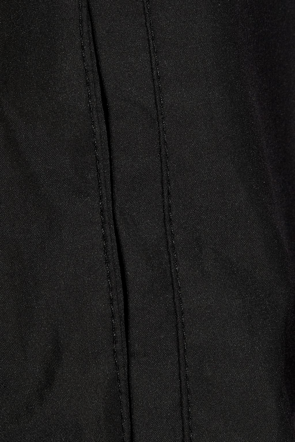 TWENTY MONTRÉAL Zip-detailed draped shell jacket