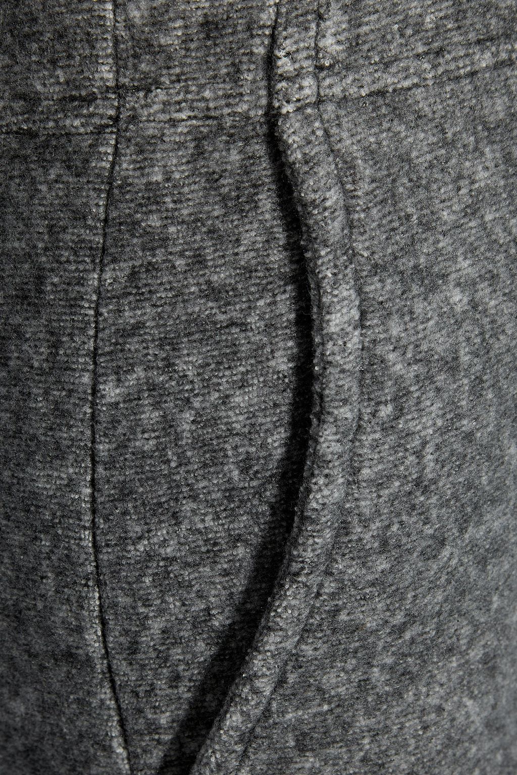 TWENTY MONTRÉAL Mélange fleece bootcut pants