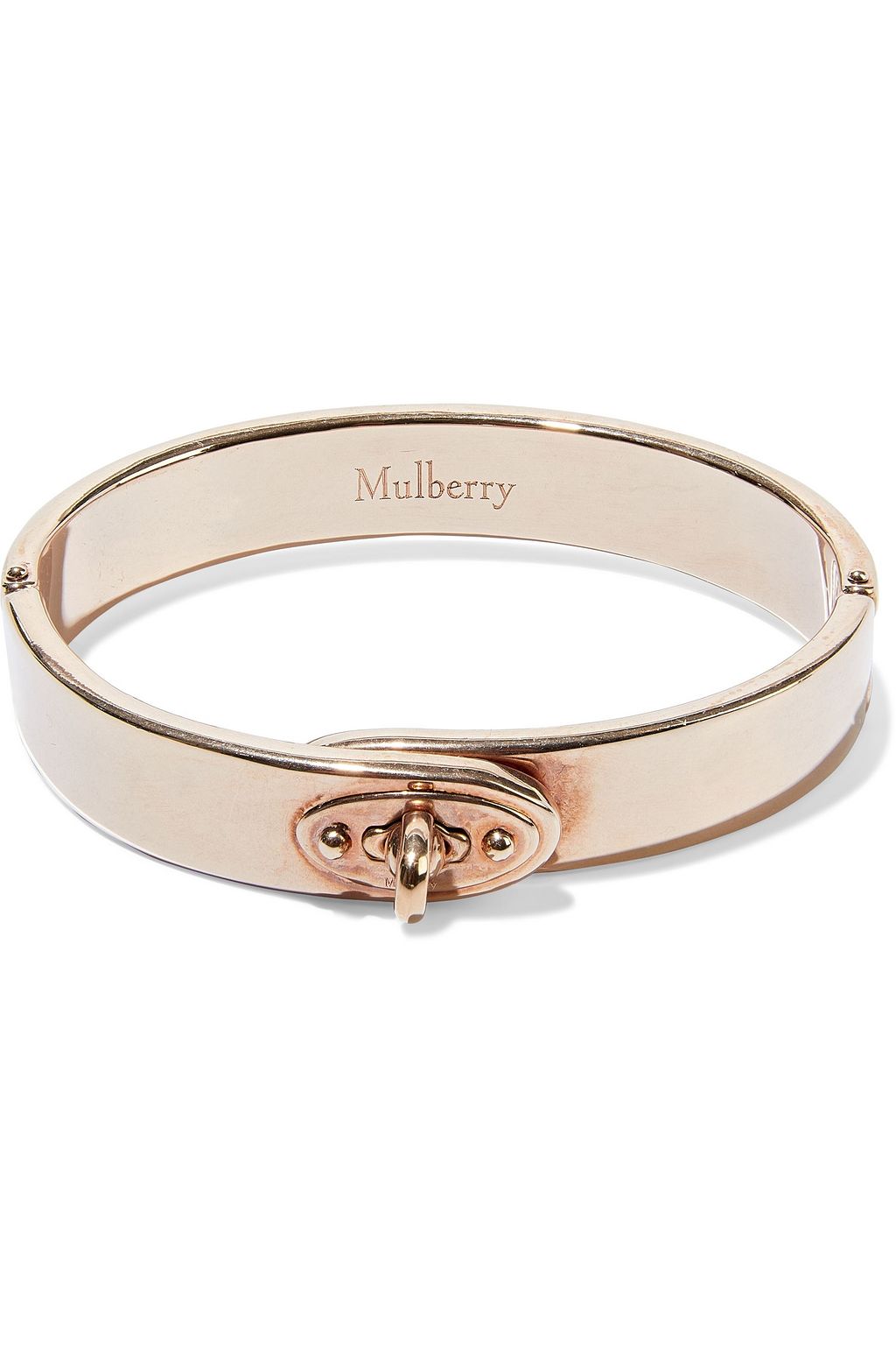 MULBERRY Bayswater rose gold-tone bangle