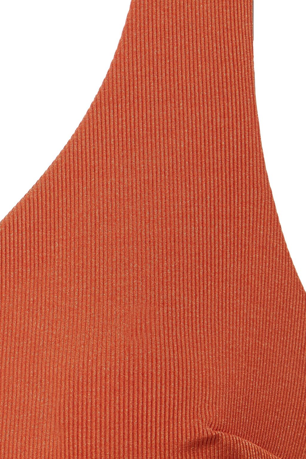 ZIMMERMANN Separates Scoop ribbed stretch-satin bikini top