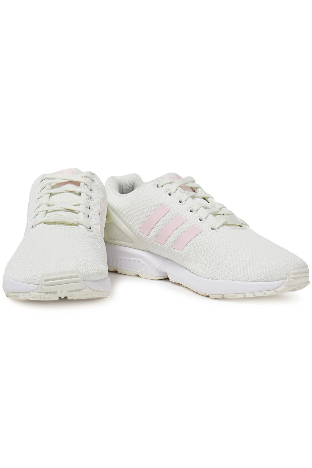 ADIDAS ORIGINALS ZX Flux appliquéd mesh sneakers