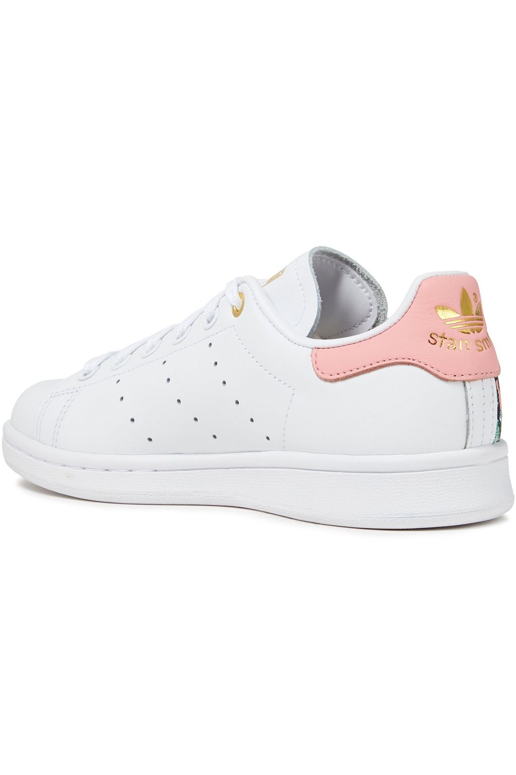 ADIDAS ORIGINALS Stan Smith floral-print leather sneakers