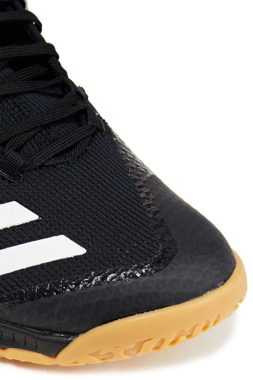 ADIDAS Crazy Flight Bounce 3 coated knitted sneakers