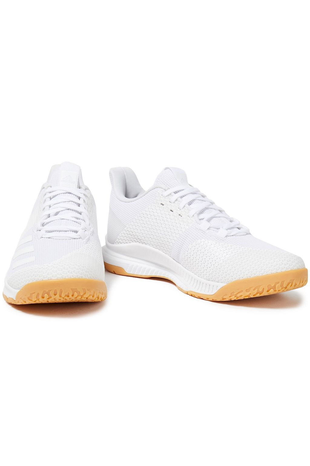 ADIDAS Crazy Flight Bounce 3 striped knitted sneakers