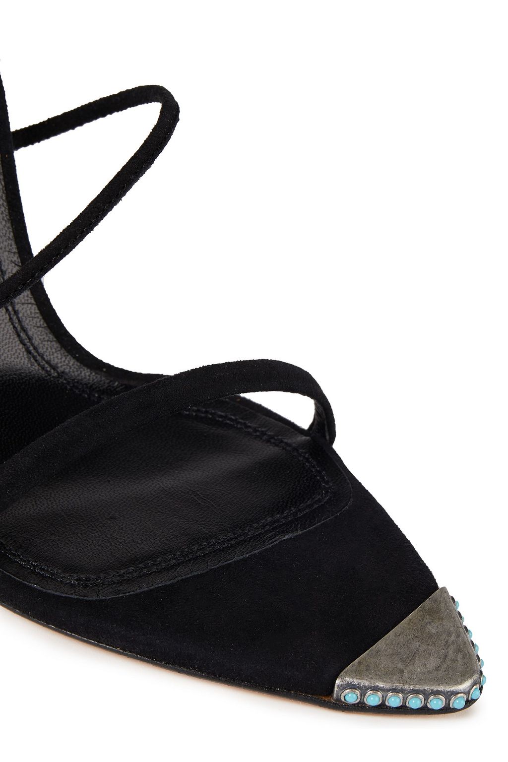 IRO Hyne embellished suede sandals
