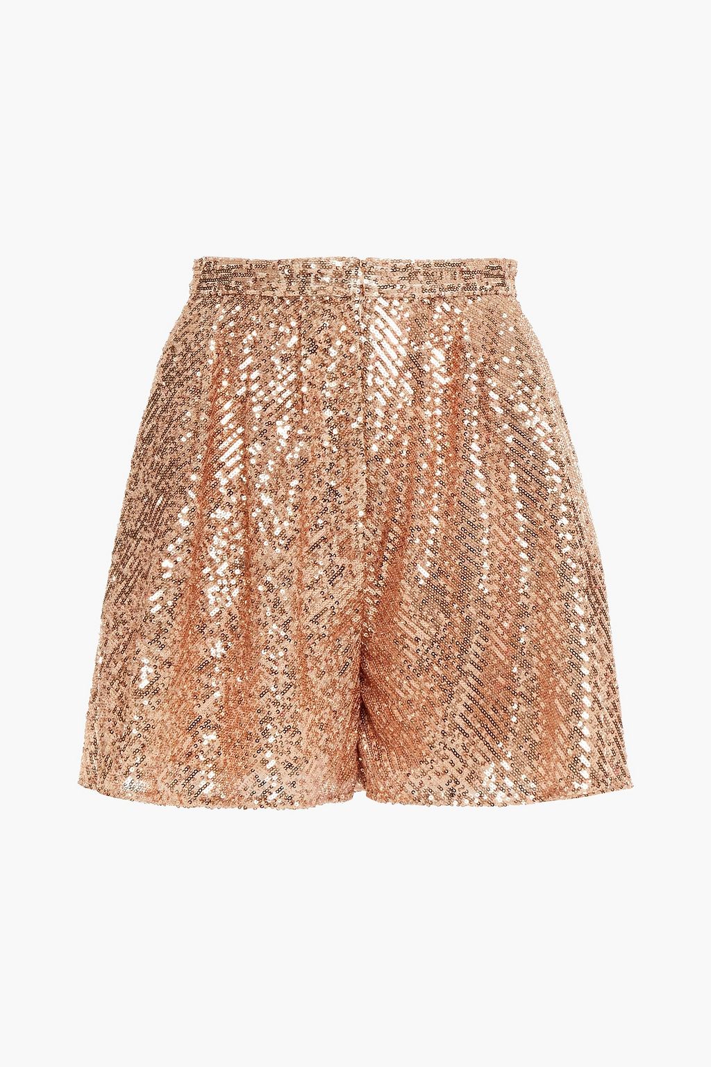 gold sparkly shorts