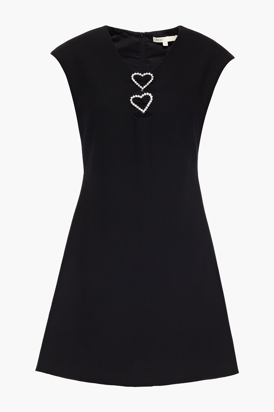 maje ranch eyelet dress