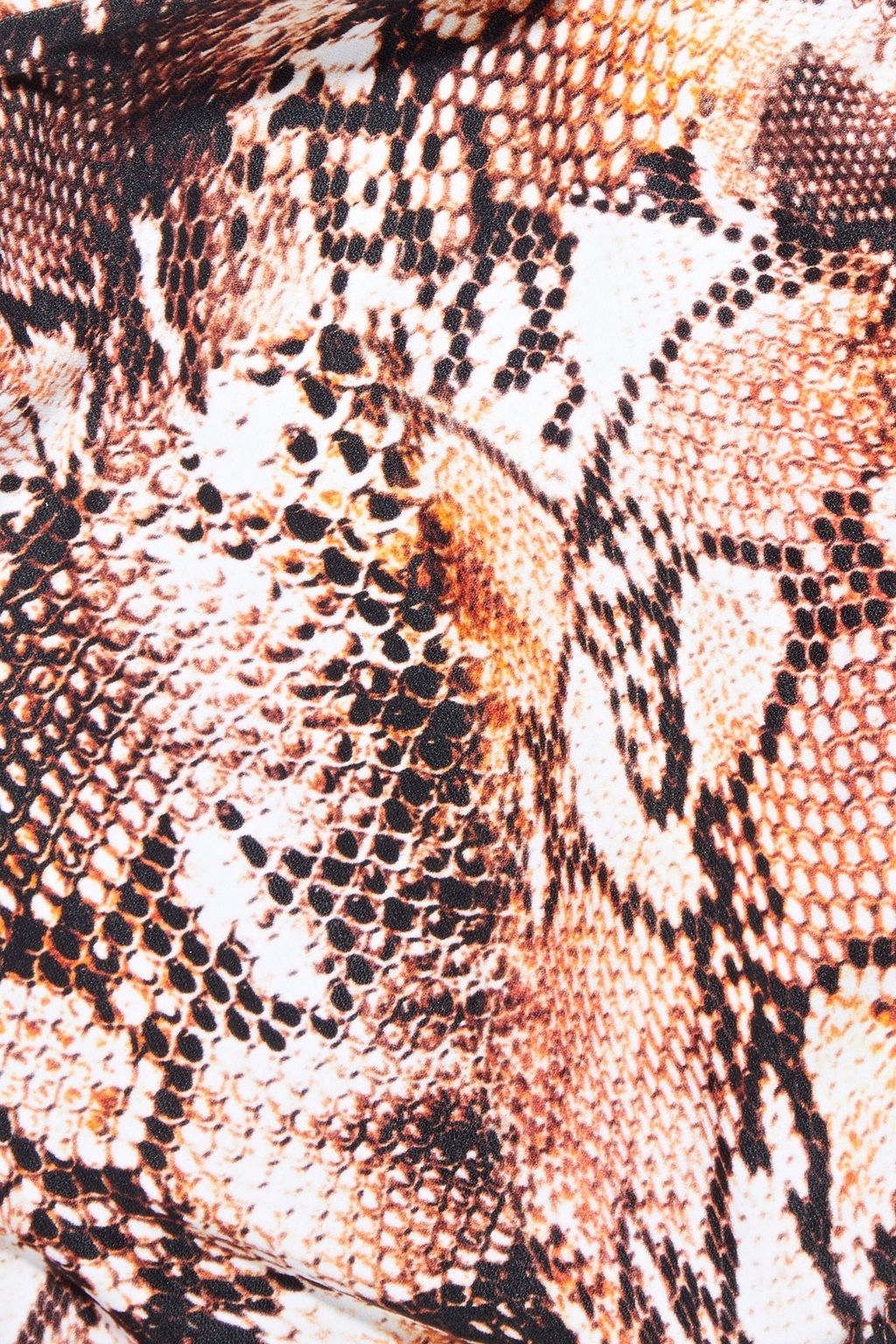 MELISSA ODABASH Cancun snake-print low-rise bikini briefs