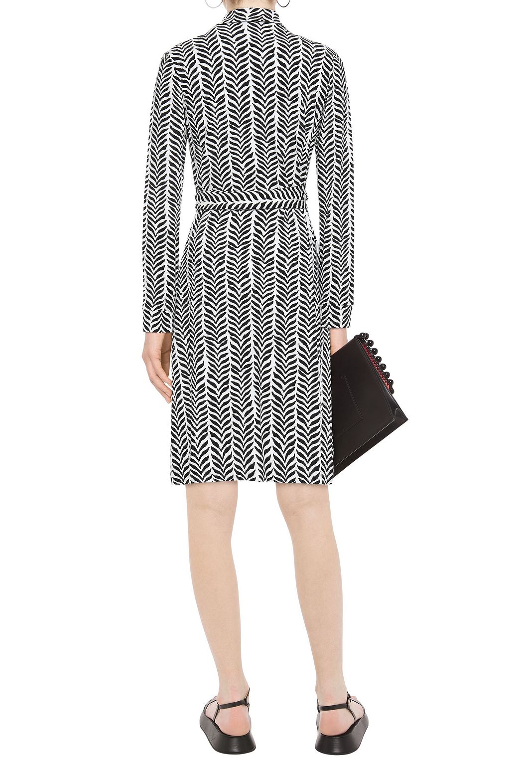 DIANE VON FURSTENBERG New Jeanne printed stretch-jersey wrap dress