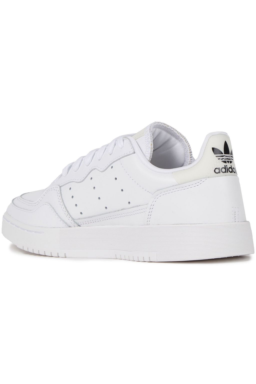 ADIDAS ORIGINALS Supercourt perforated leather sneakers
