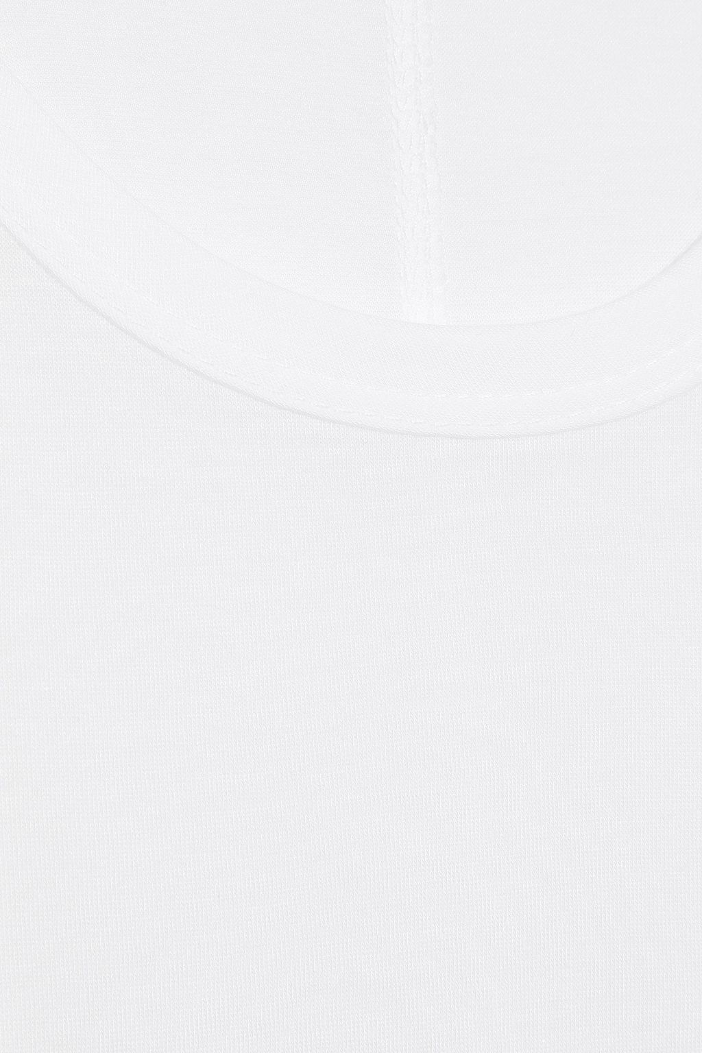 TWENTY MONTRÉAL Ribbed modal-blend jersey tank