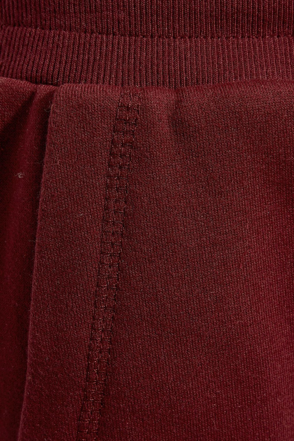 TWENTY MONTRÉAL Cropped French cotton-blend terry track pants