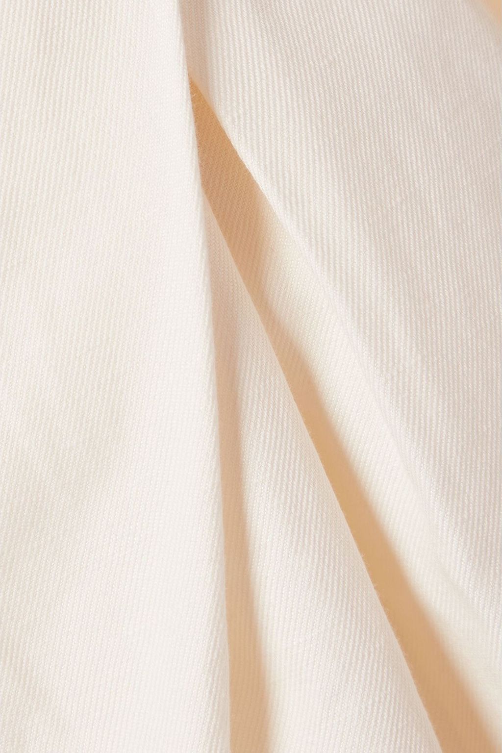 APIECE APART Tambor linen and cotton-blend twill wrap jumpsuit