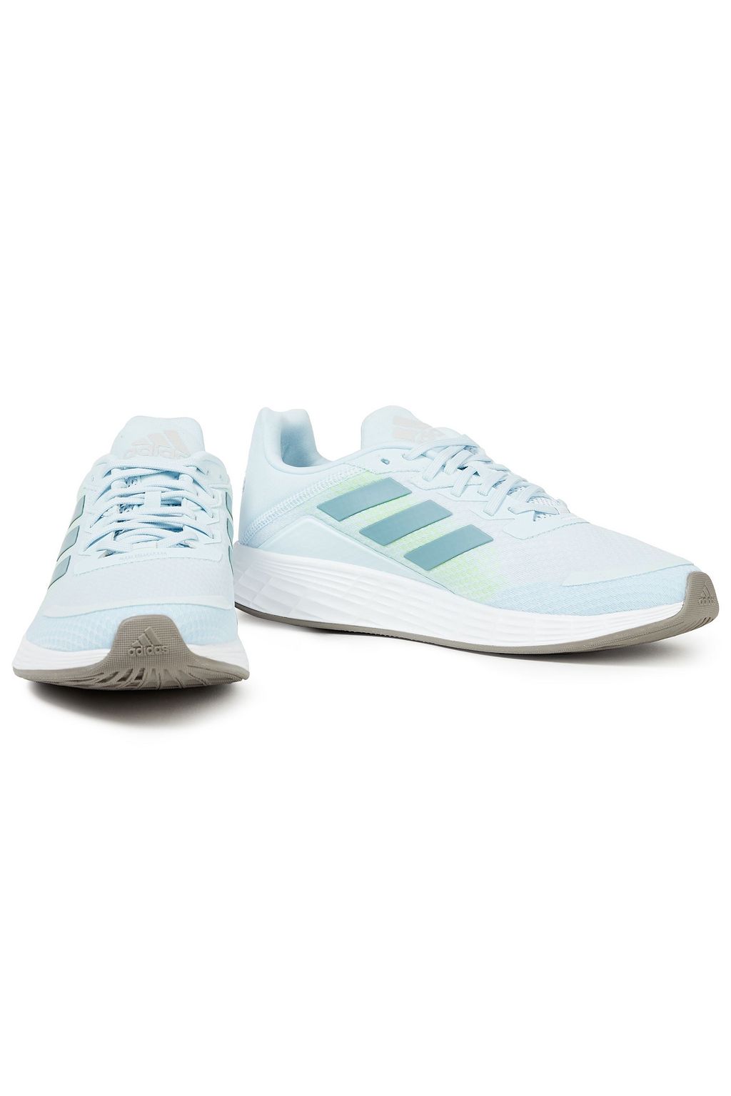 ADIDAS Logo-appliquéd mesh and shell sneakers