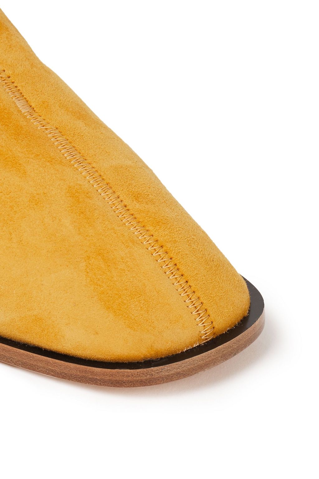 ACNE STUDIOS Logo-print suede ankle boots