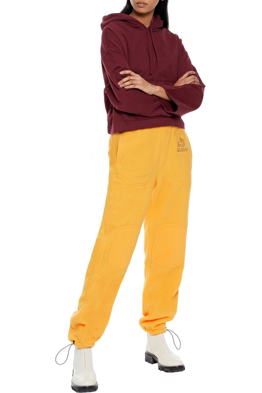 TWENTY MONTRÉAL Polar embroidered fleece track pants