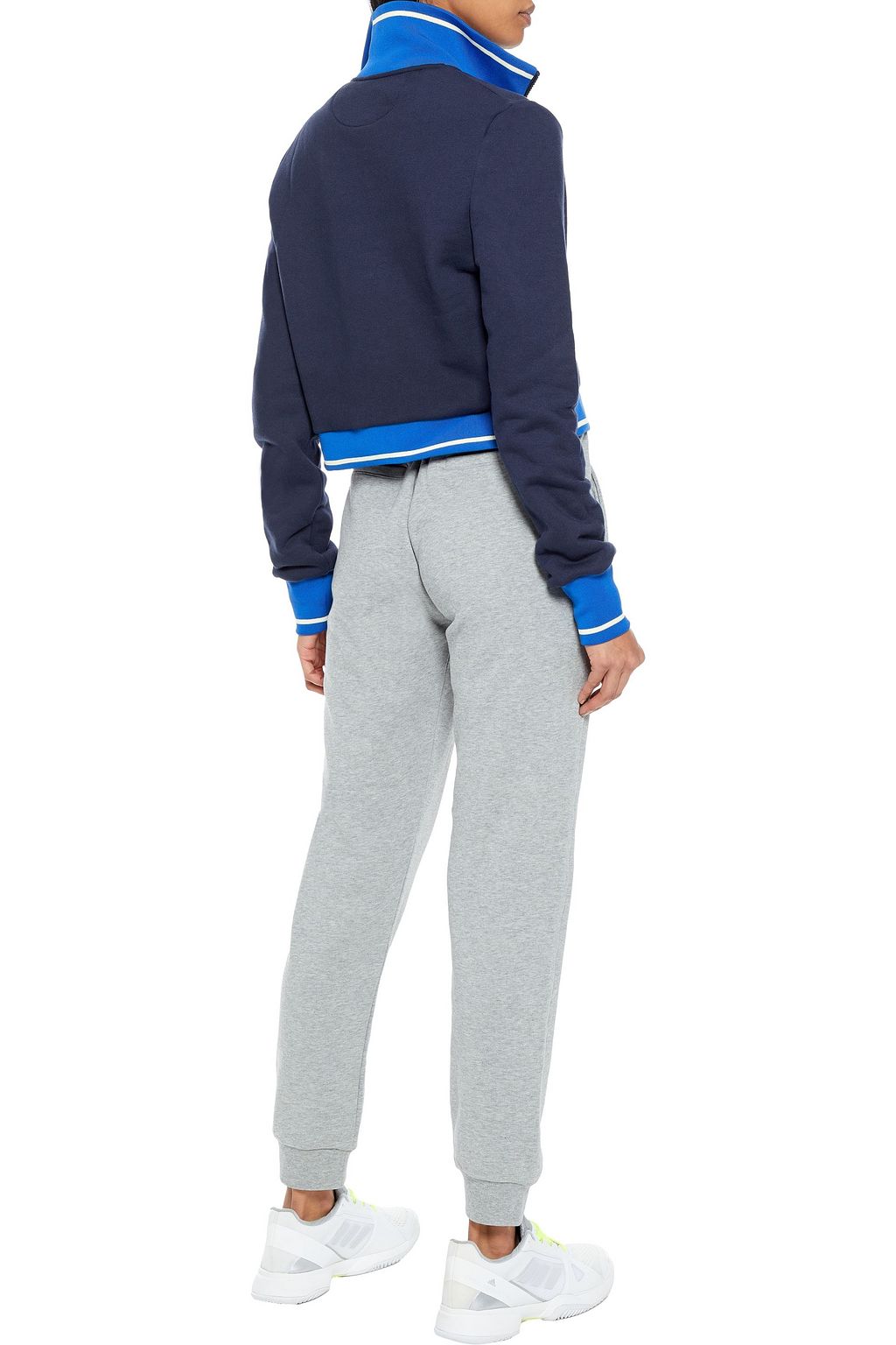 TWENTY MONTRÉAL French cotton-blend terry track jacket