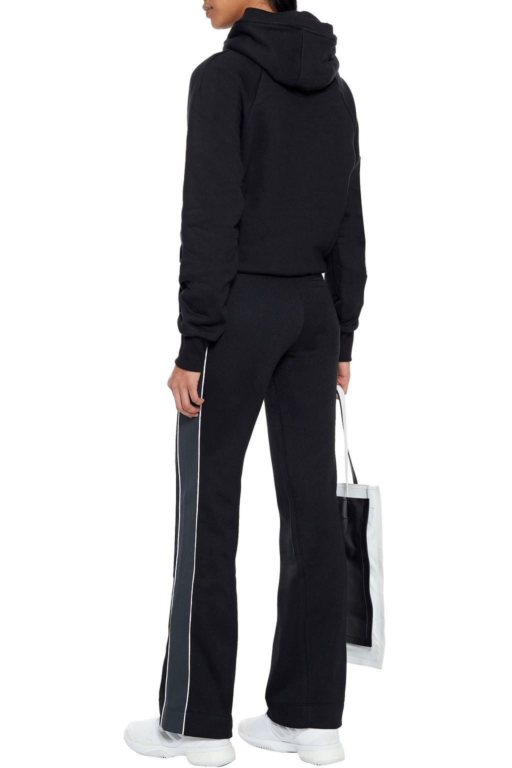 TWENTY MONTRÉAL Embroidered two-tone cotton-blend jacquard track pants