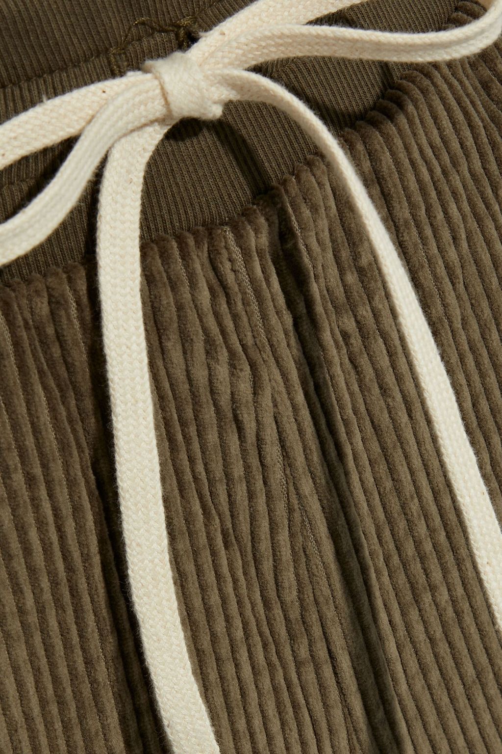 TWENTY MONTRÉAL Cotton-corduroy track pants