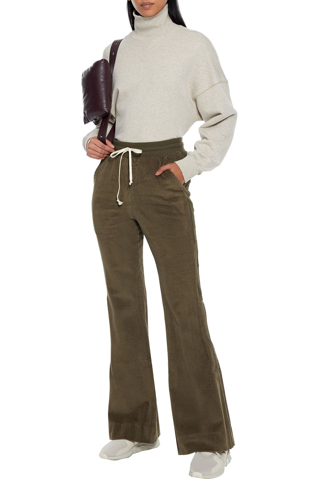 TWENTY MONTRÉAL Cotton-corduroy track pants
