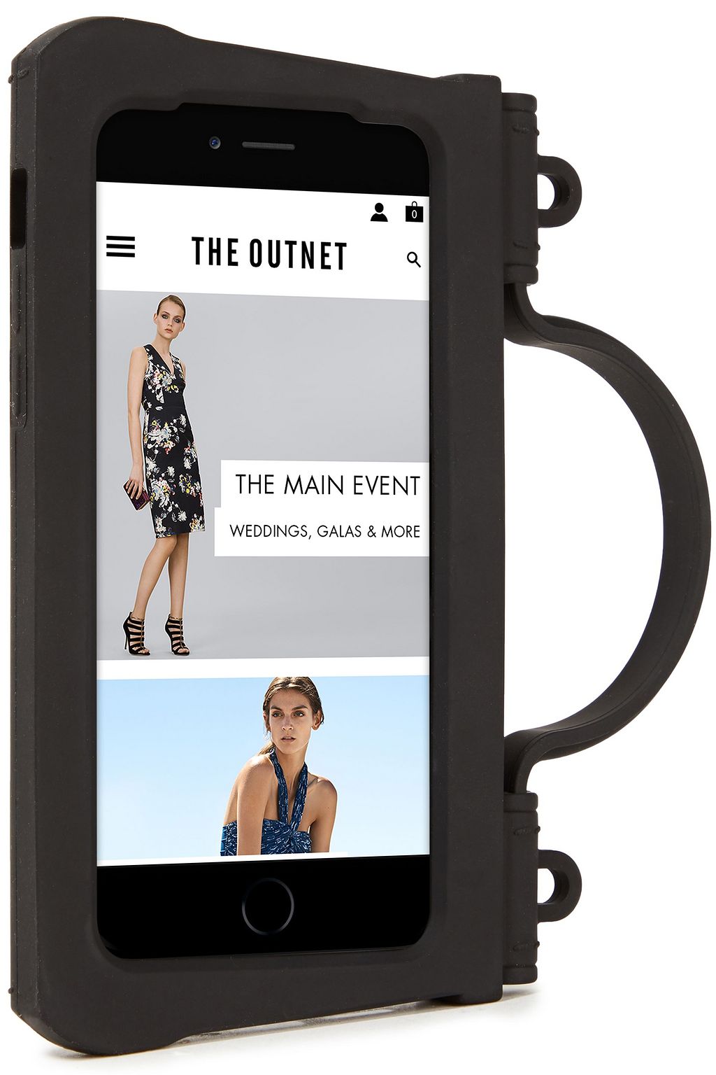 DOLCE&GABBANA Sicily silicone iPhone X/XS case