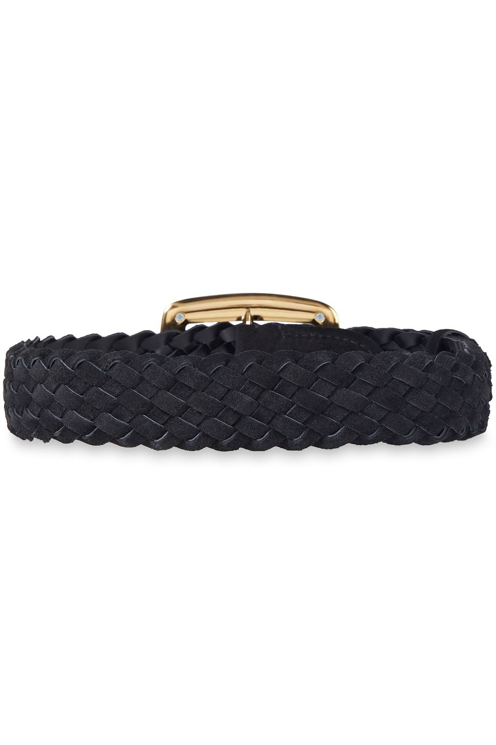 ALBERTA FERRETTI Braided suede belt