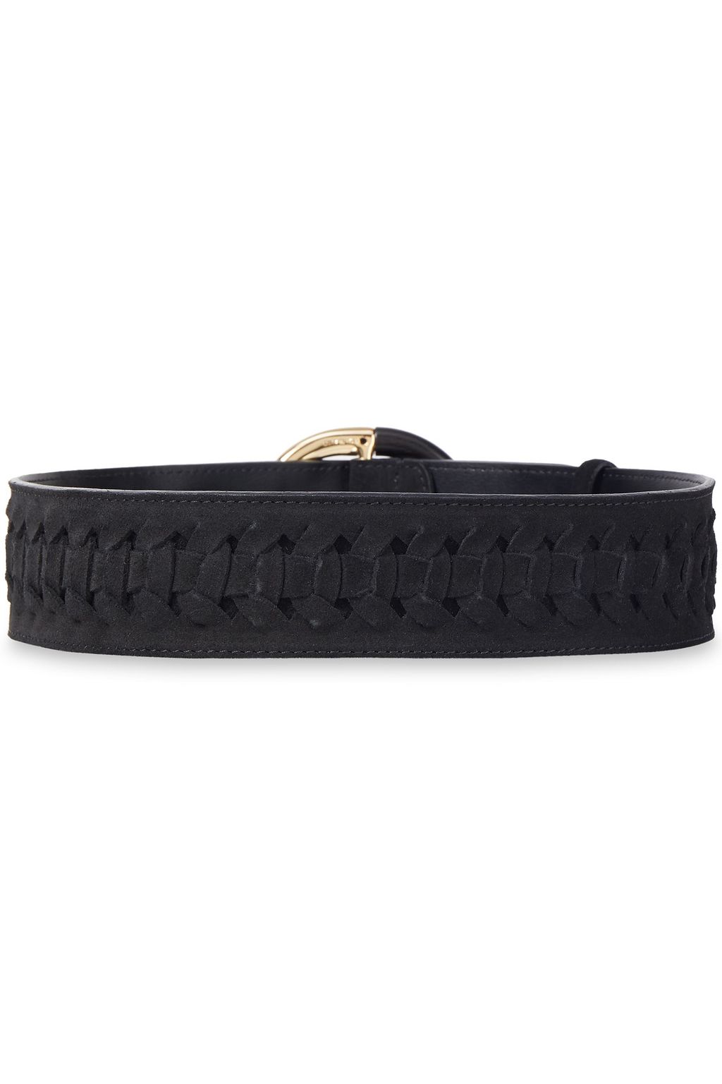 ALBERTA FERRETTI Braided suede belt