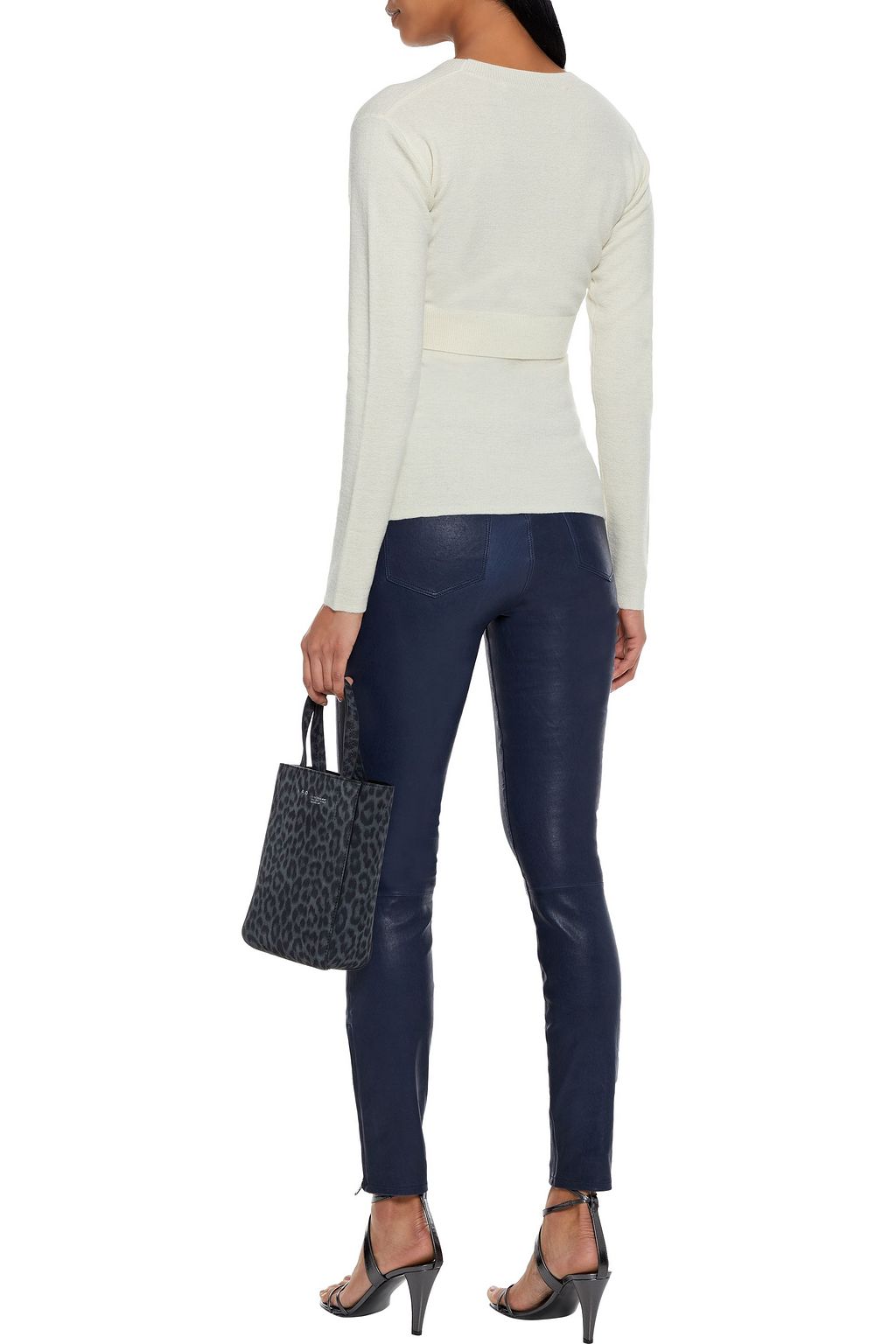 J BRAND L8001 stretch-leather skinny pants