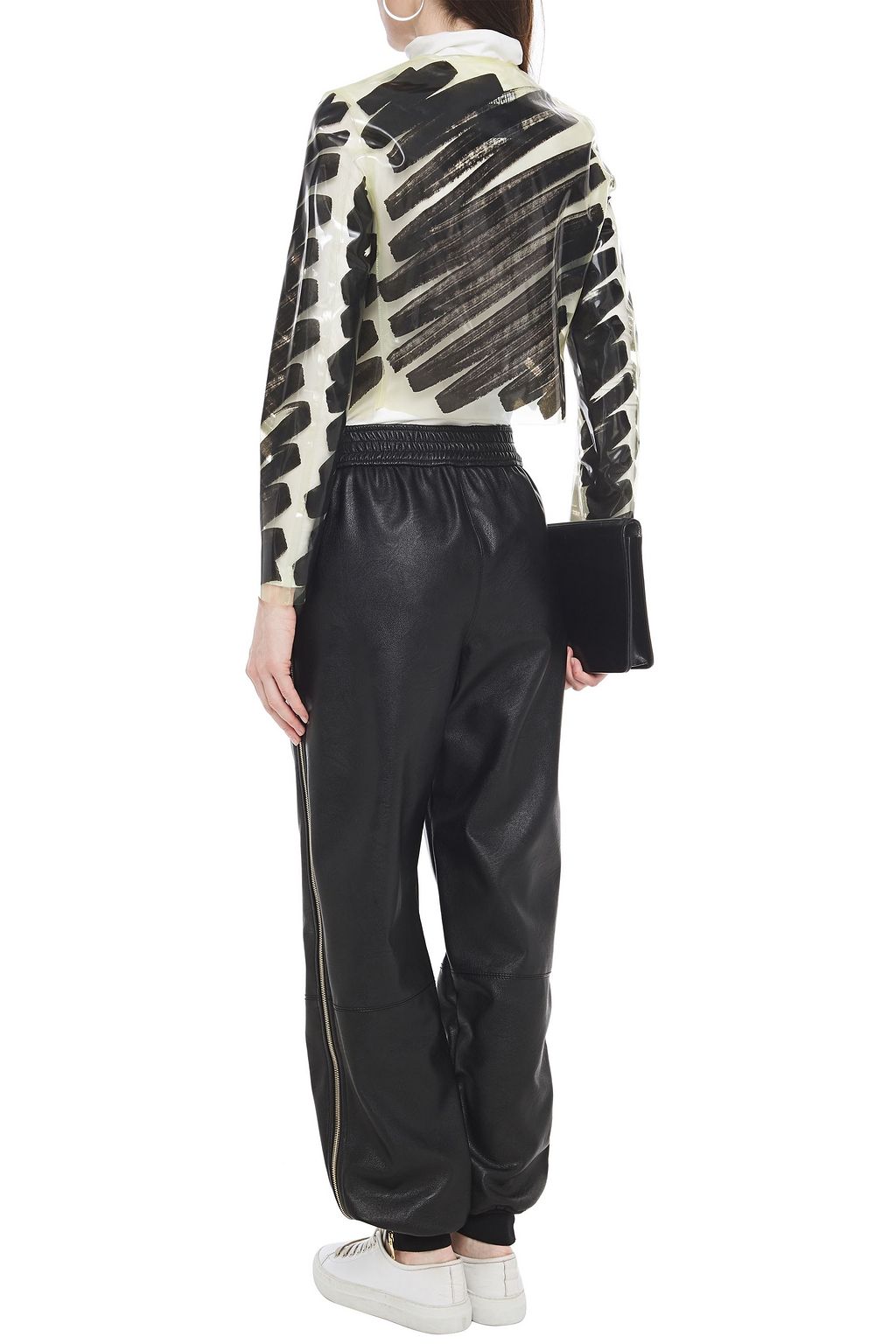 MOSCHINO Printed PVC jacket