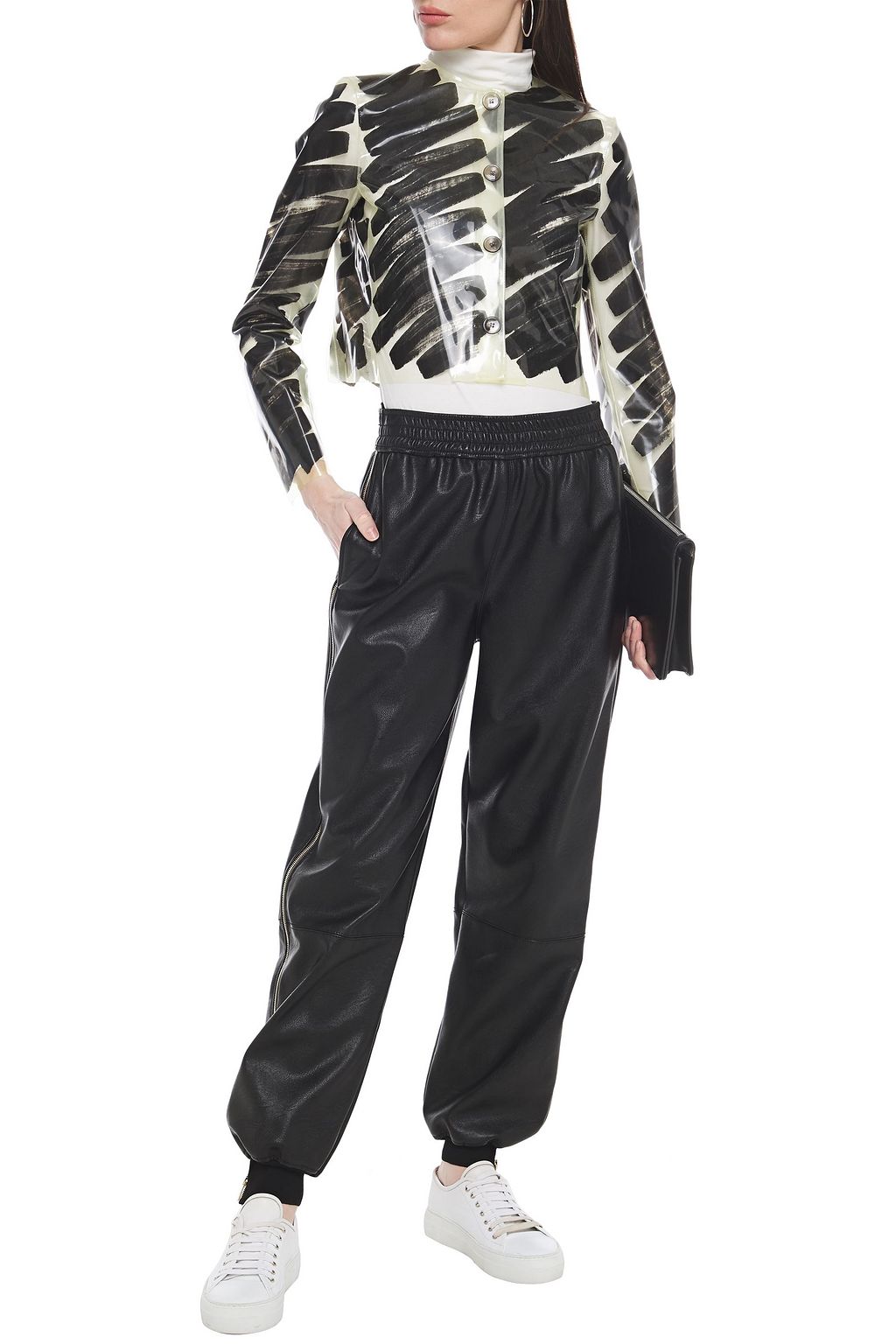 MOSCHINO Printed PVC jacket