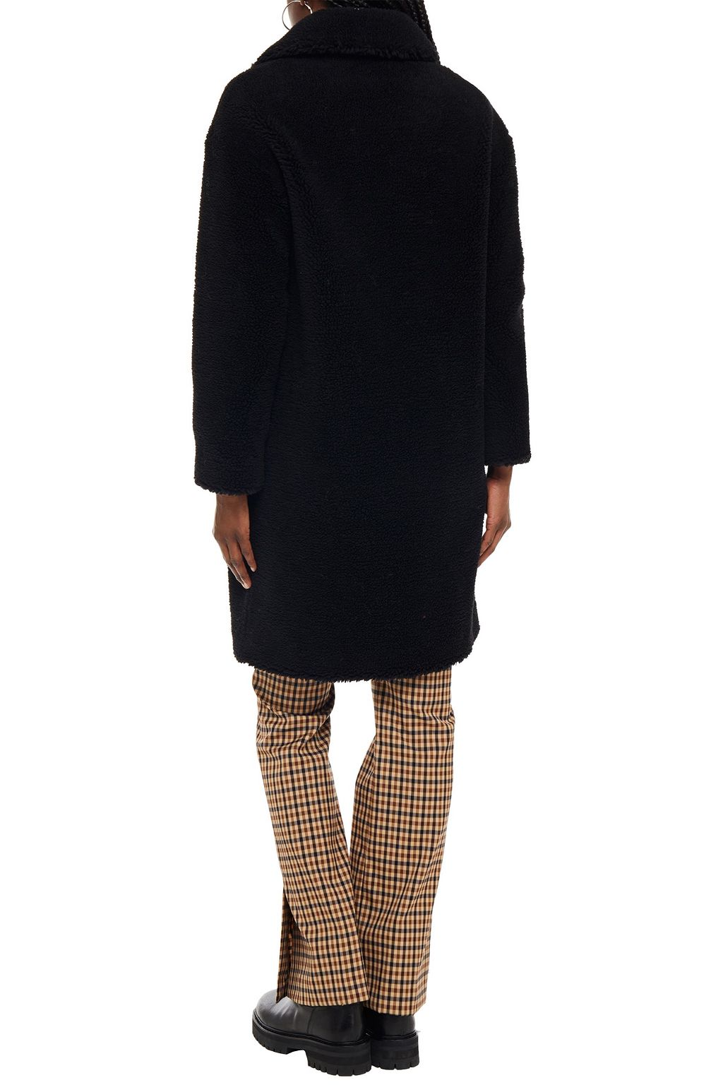 STAND STUDIO Camille faux shearling coat