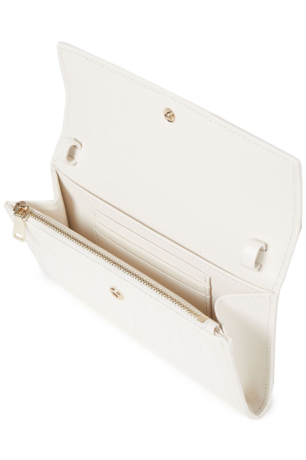 MAJE Croc-effect leather shoulder bag