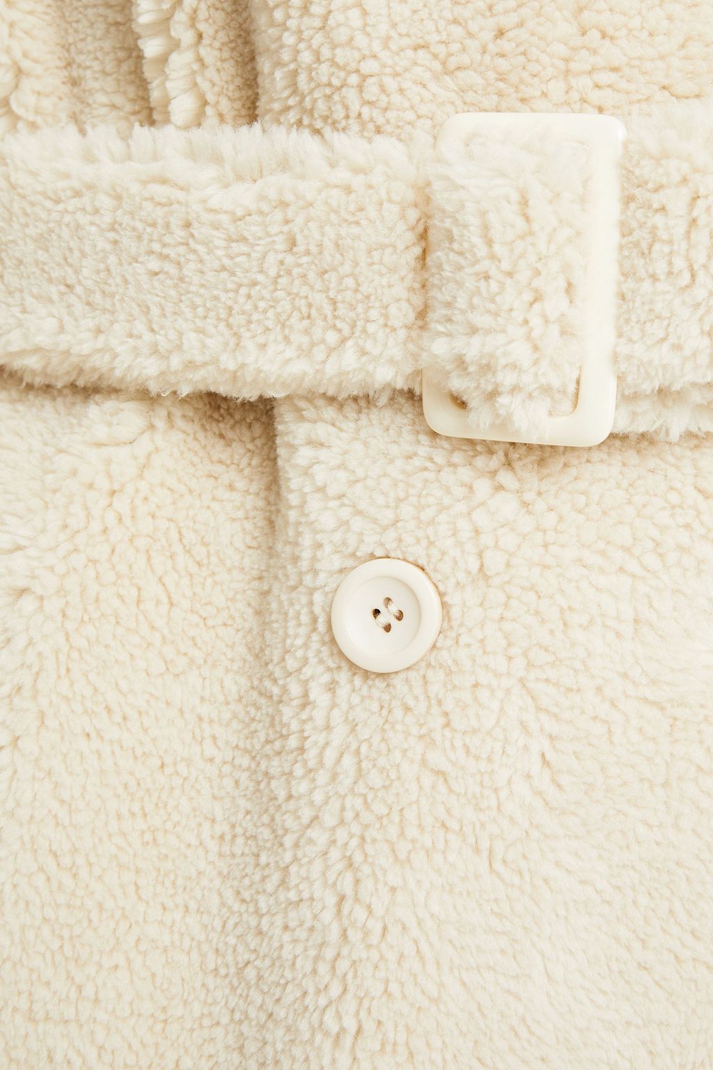 STAND STUDIO Faustine oversized double-breasted faux fur coat