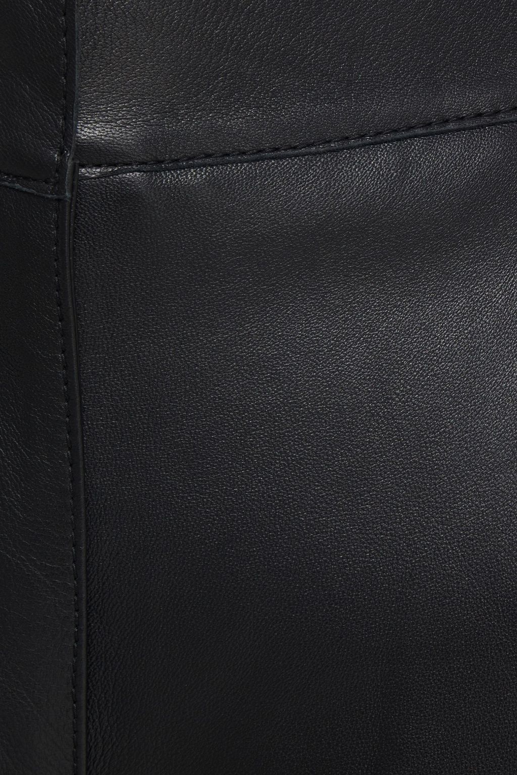 STAND STUDIO Megan leather wide-leg pants